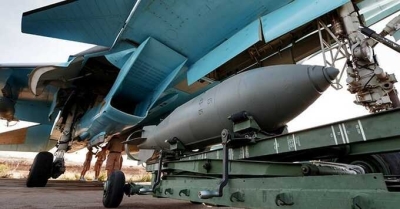 Военный самолёт РФ уронил бомбу на Белгород